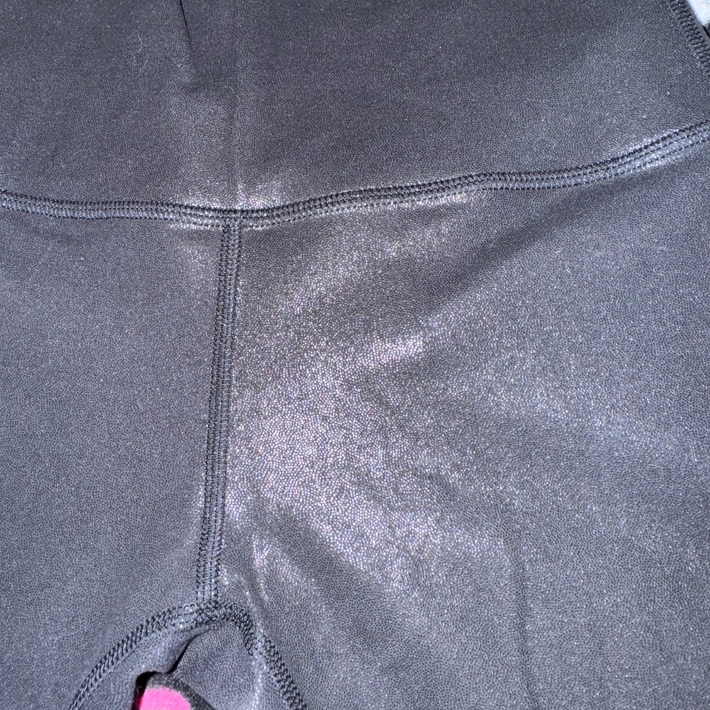 Lululemon Athletica Black Athletic Shorts High-Waisted Stretch - Picture 3 of 4